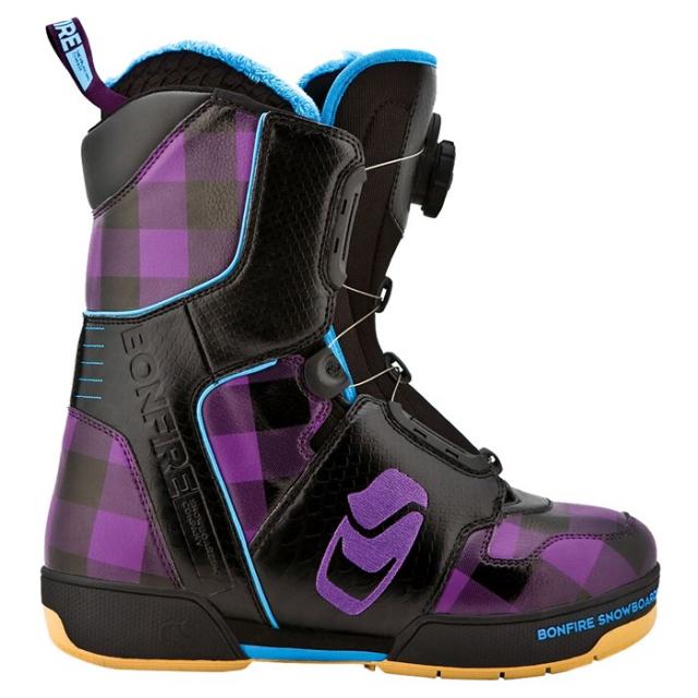 BONFIRE GEO BOA SNOWBOARD BOOTS SIZE 9 WOMEN'S 2011