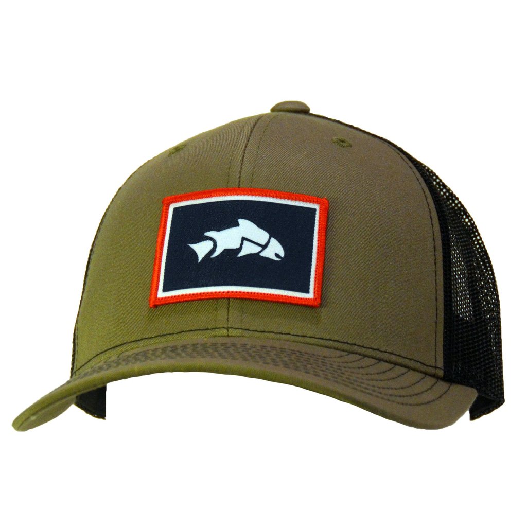 Wyoming Trout Trucker Hat by Give'r