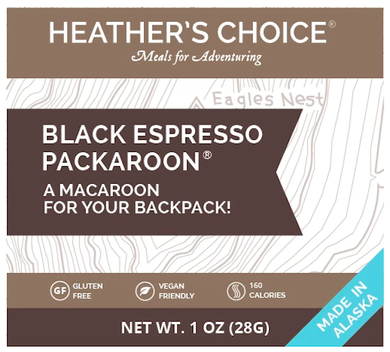 Black Espresso Packaroons by Heather's Choice