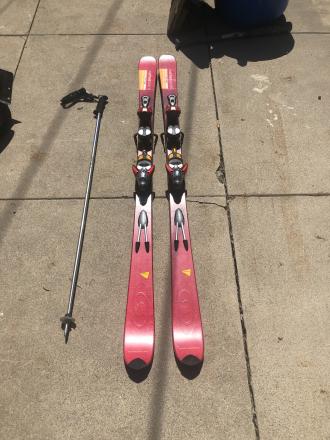 salomon 700 ski bindings Salomon X-SCREAM 8 Skis 169 cm w/ Salomon 700 Ski Bindings P