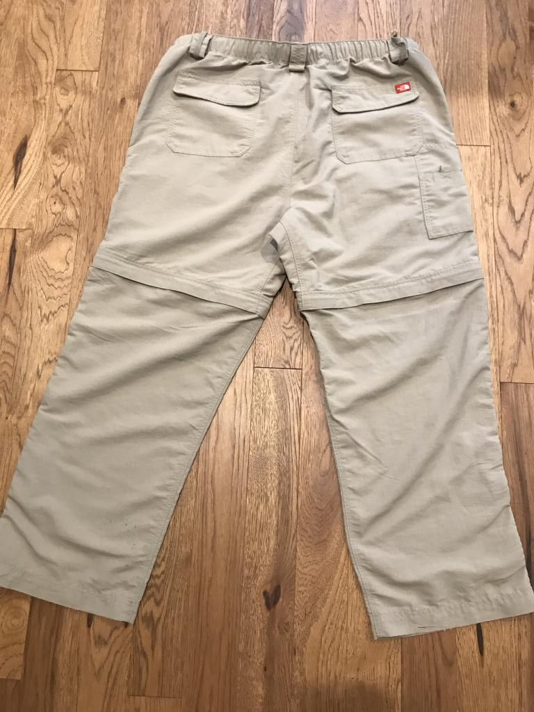 North Face zipoff hiking pants