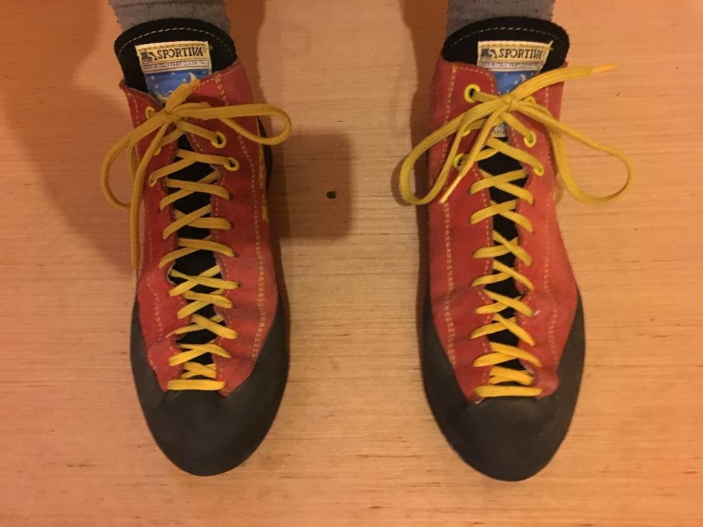 La Sportiva climbing shoes