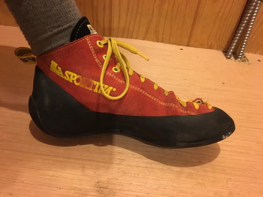 La Sportiva climbing shoes