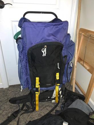 camp trails hiking backpack