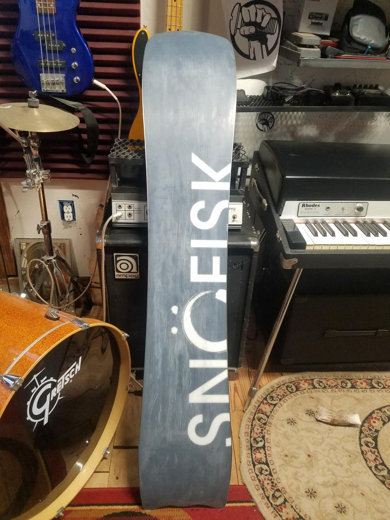 151 Snofisk Puckerfisk Carbon Fiber snowboard